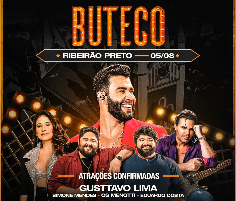 Buteco Ribeirão Preto 2023 – Gusttavo Lima - Início das Vendas 1