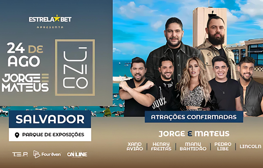 Jorge e Mateus Único Salvador 2024