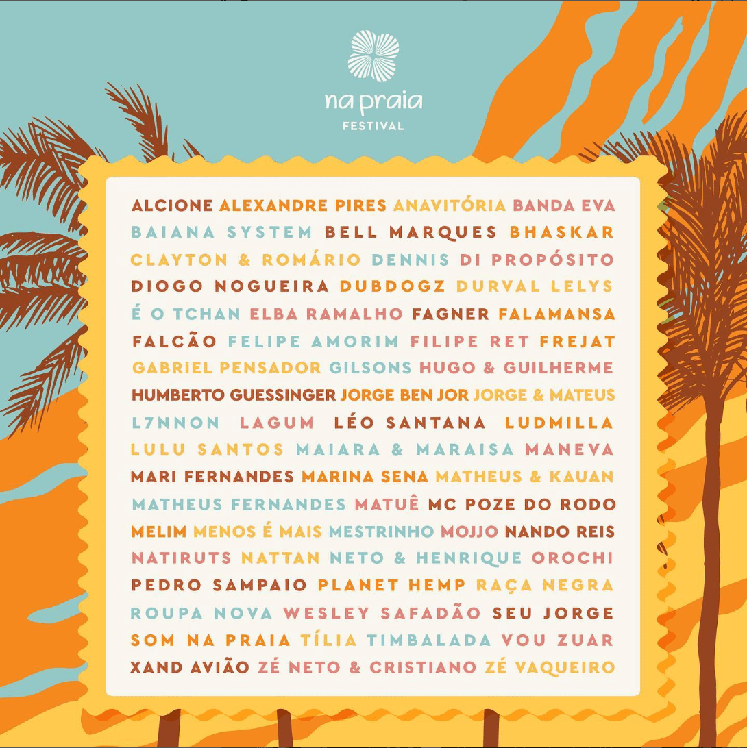 Na Praia Festival 2022 - Início das vendas e Atrações confirmadas 4
