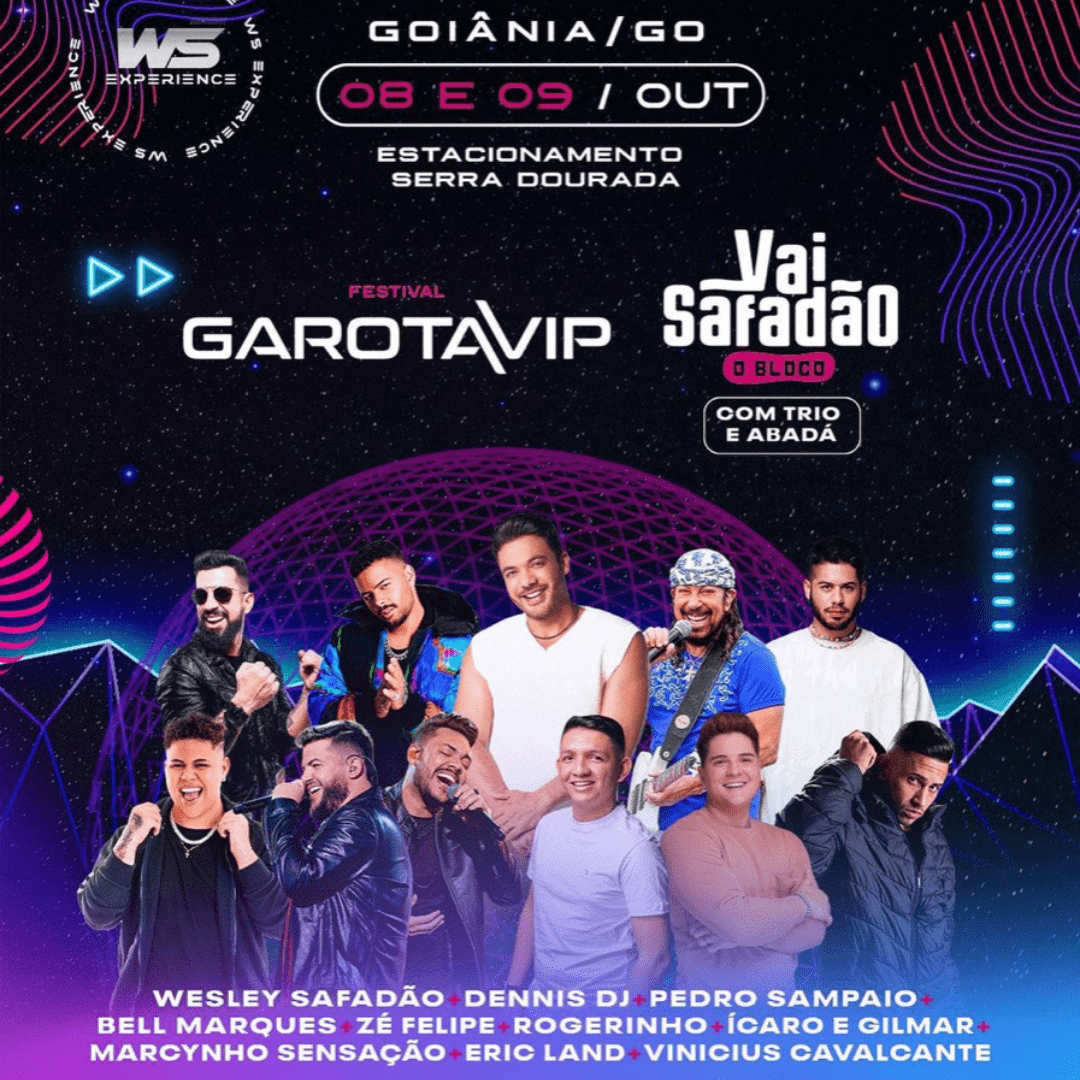 WS Experience Goiânia 2022 – Início das Vendas e Atrações Confirmadas